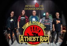 KONCERT ZA SVE LJUBITELJE PANKA I ROKA: Novosadski bend Atheist Rap nastupa 20. oktobra u dvorani Apolo